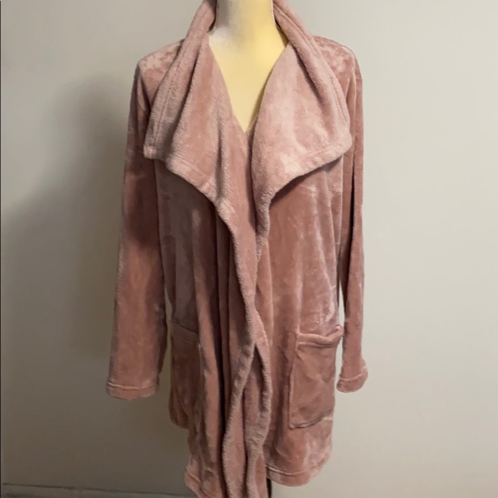 Hue Fuzzy Loungewear Cardigan
